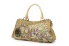 exclusive high-quality fabric Golden Klimt bag