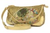 exclusive high-quality fabric Golden Klimt two-way shoulder bag