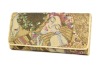 exclusive high-quality fabric Golden Klimt wallet