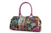 exclusive high-quality fabric Klimt special shoulder bag/black