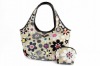 exclusive high-quality fabric Margaret2 large shoulder bag & pouch