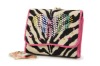 exclusive high-quality fabric Punkish zebra wallet