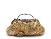 exquisite bead grain embossed evening bag