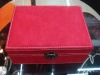 fabric cosmetic case/jewelry box/cosmetic case