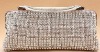 fabulous glitter mesh crystal evening bag