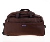 factory 2pcs fashion duffle trolley bag