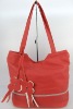 factory low price of red lady bag with flower