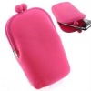 factory offer silicone cellphone case with stainless steel
