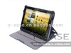 factory price top PU or genuine leather stand leather case for a200;for Acer A200