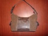 fake suede leather fashion lady handbag