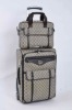 famous brand leather travel trolley luggage for men and women