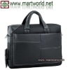 famous leather and nylon laptop bag factory( JWHB-034)