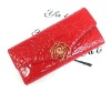 fancy peony women wallet with colorful purse
