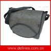 fashion 100% recycled felt messenger bag