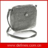 fashion 100% recycled felt shoulder bag