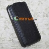 fashion Genuine cow leather patent leather pouch case for iphone 4g 4s