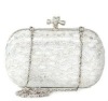 fashion Lace flowers woman hand bag