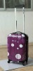 fashion Luggage,Circle,flower print