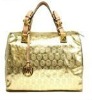 fashion Michael Kors Logo-Print Signature Tote bags, designer MK handbags