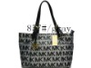 fashion Michael Kors Logo-Print Signature Tote bags, designer MK handbags