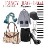 fashion OL-style PU shoulder bag