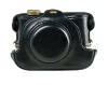 fashion PU leather digital camera case