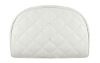 fashion PU white cosmetic bag