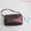 fashion PVC purple purse