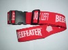 fashion adjustable custom printing luggage strap personalized name luggage straps with plastic buckle