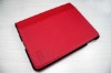 fashion and cheap red leather case for ipad