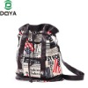 fashion backpack with allover printing
