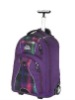 fashion backpack with trolley for ladies