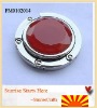 fashion bag hanger[silver zinc alloy+red color crystal, for promotion]