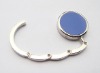 fashion bag hanger with PU leather