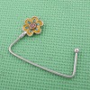 fashion bag hanger with flower charm