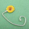 fashion bag hanger with sunflower charm