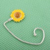 fashion bag hanger with sunflower charm