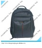 fashion black zipper laptop backpack