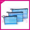 fashion blue cosmetic bag set CB001-0001A(1)