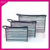 fashion blue cosmetic bag set CB001-0001A(2)