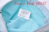 fashion blue flannel cosmetic bag