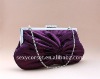 fashion brand crystal satin ladies dinner handbags evening bag