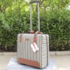 fashion built-in trolley suitcase- trolley