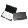 fashion business name card box pu leather