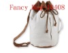 fashion canvas drawstring soccer backpack