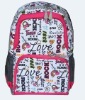 fashion canvas school backpack