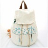 fashion canvas shoulder bag