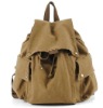 fashion casual canvas lady backpack girl bag low price
