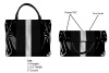 fashion cheap PVC handbag