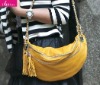 fashion classic lady leather outdoor bag
